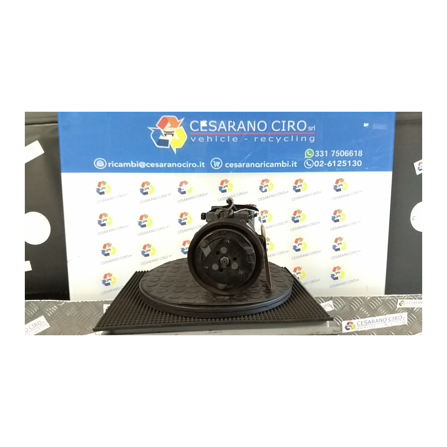 COMPRESSORE A/C 024 FIAT MULTIPLA (1F) (05/04-04/12) 186A9000 60653652