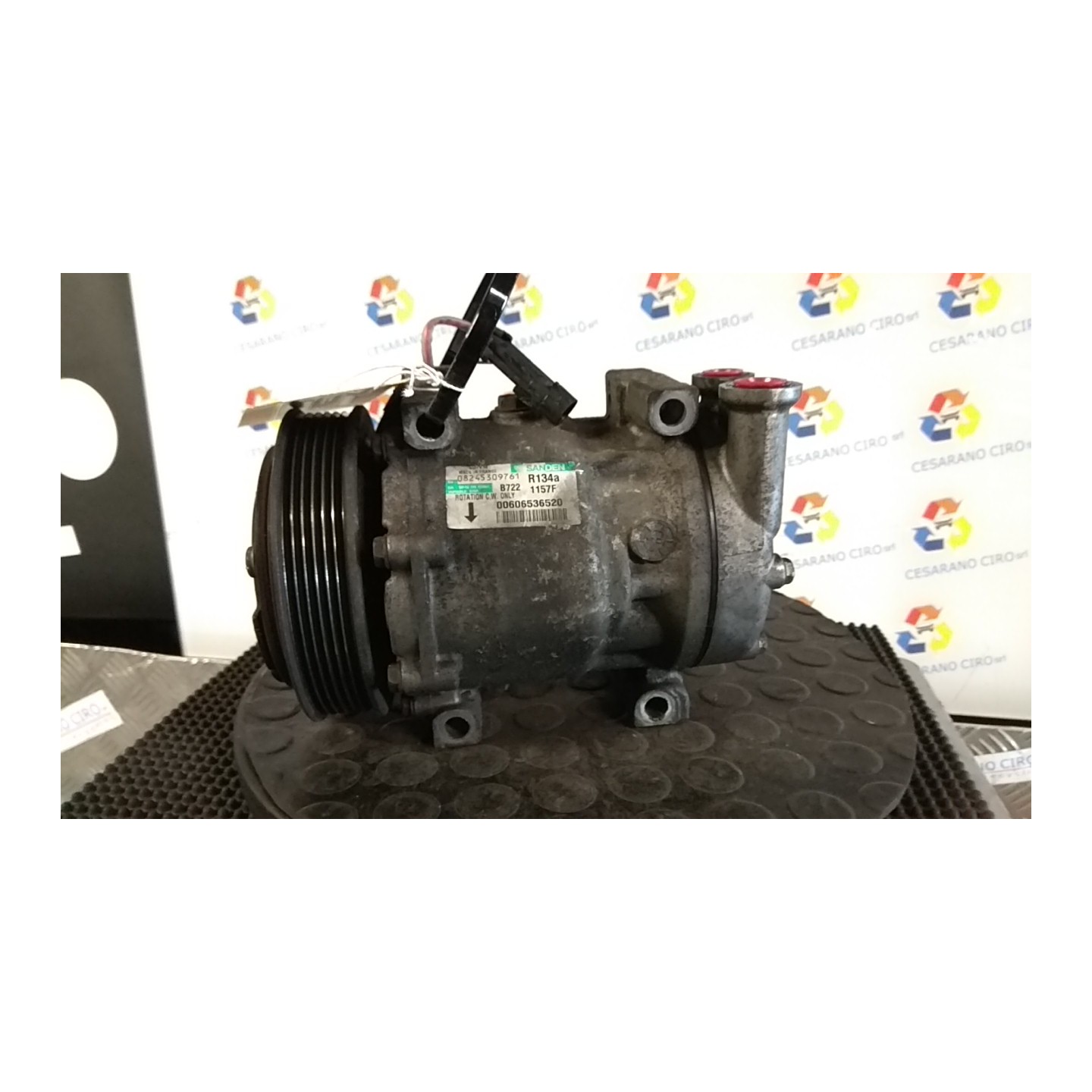 COMPRESSORE A/C 024 FIAT MULTIPLA (1F) (05/04-04/12) 186A9000 60653652