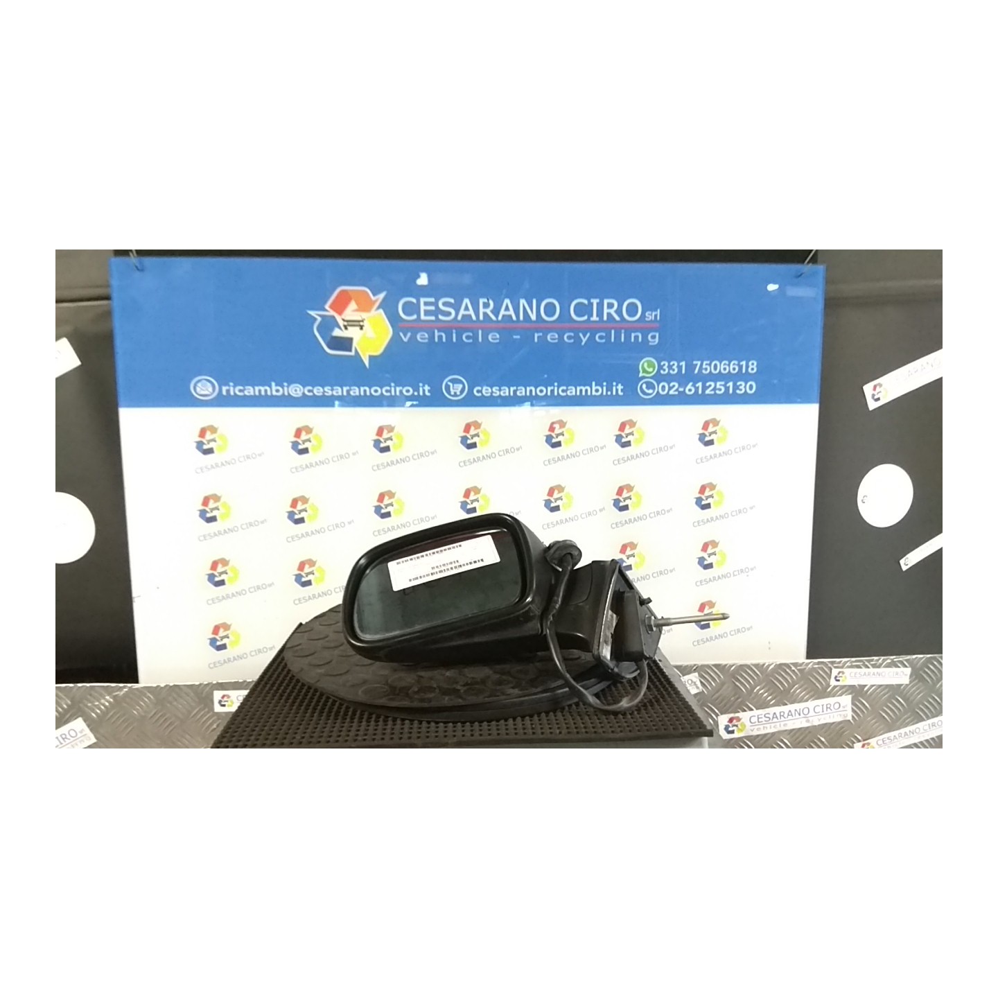 RETROVISORE EST. RIBALTABILE ELETTRIC. SX. 052 PEUGEOT 407 (03/04-03/12) RHR 8149VG