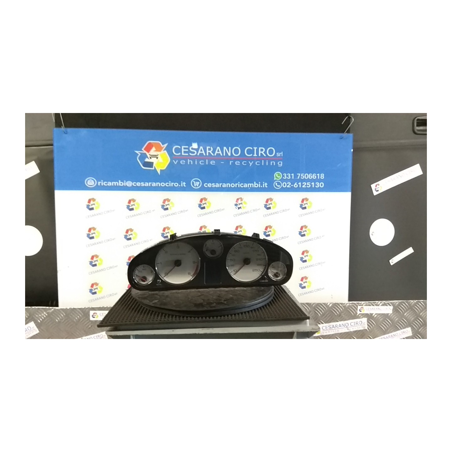 QUADRO STRUMENTI COMPL. 053 PEUGEOT 407 (03/04-03/12) RHR 6105RE