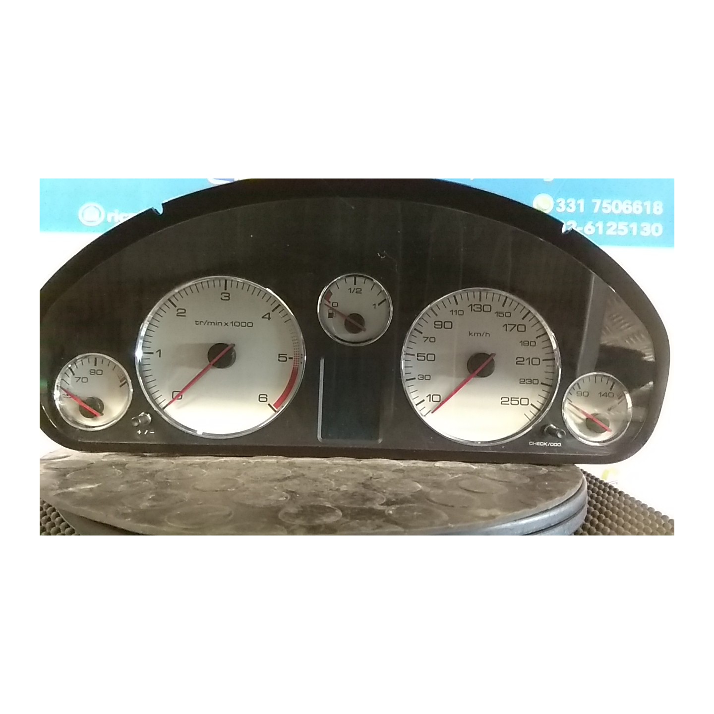 QUADRO STRUMENTI COMPL. 053 PEUGEOT 407 (03/04-03/12) RHR 6105RE