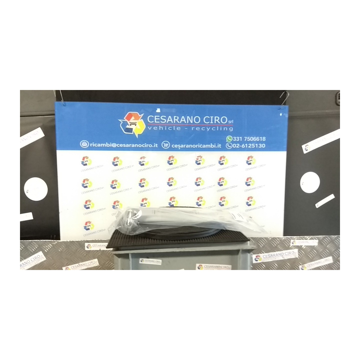 ALETTA PARASOLE PARABREZZA OCCULTABILE DX. 067 PEUGEOT 208 (01/12-11/15) HM01 16125932PR
