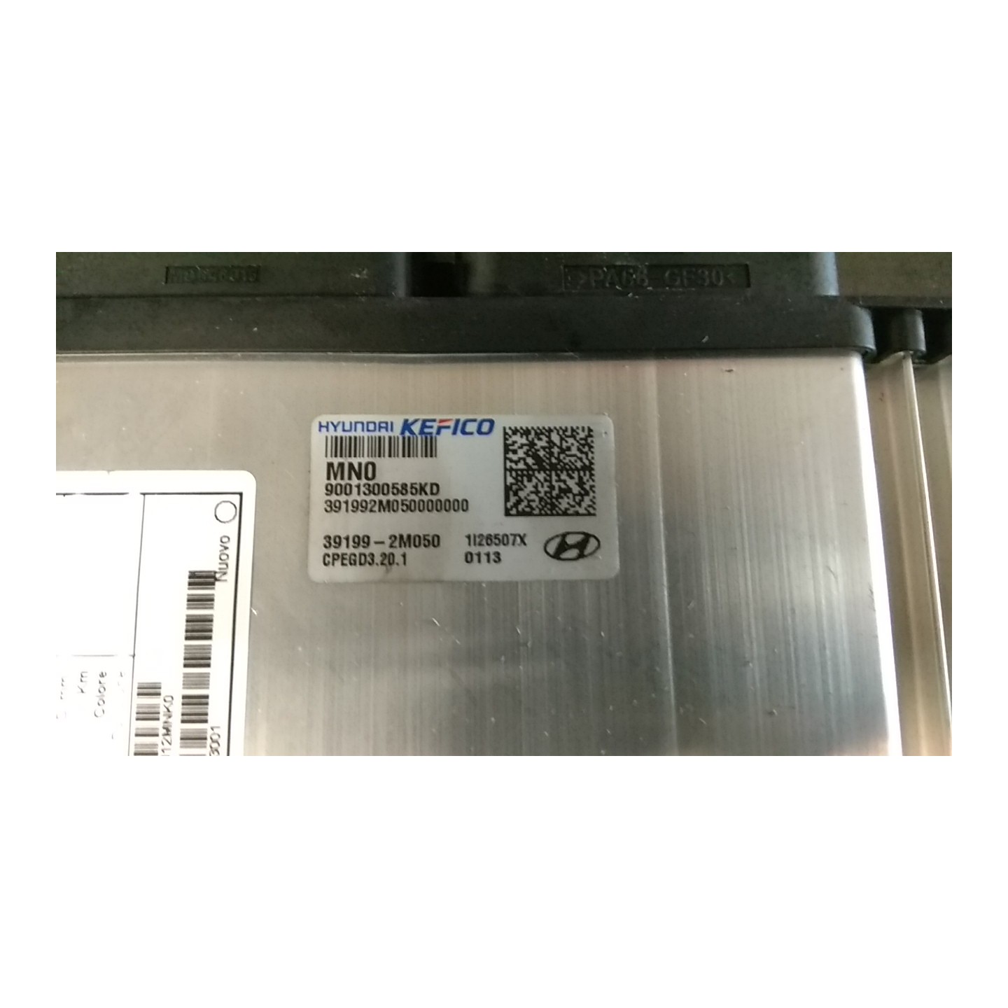 CENTRALINA INIEZIONE 123 HYUNDAI TUCSON PLUG-IN (04/21-) G4FT 391312MNK0