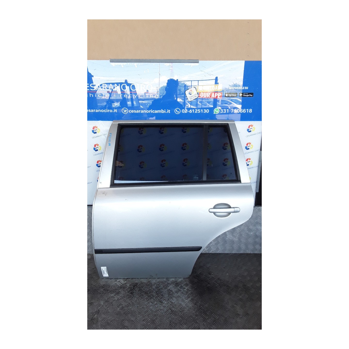 PORTA POST. SX. 096 SKODA OCTAVIA (1U) (05/97-07/04) AVU 1U9833051A