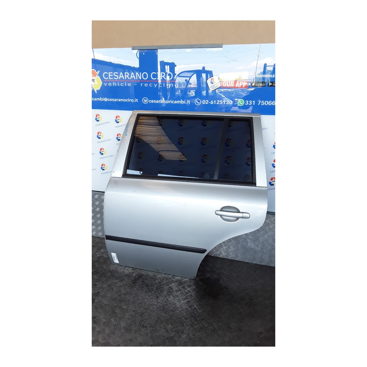 PORTA POST. SX. 096 SKODA OCTAVIA (1U) (05/97-07/04) AVU 1U9833051A