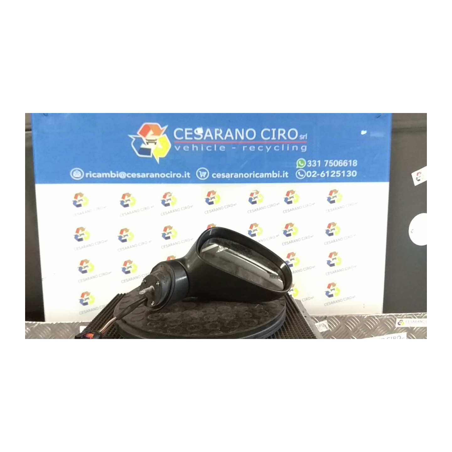 RETROVISORE EST. REGOLAZ. ELETTR. DX. 007 SEAT LEON (1P) (06/05-02/13) BLS 1P1857508L9B9