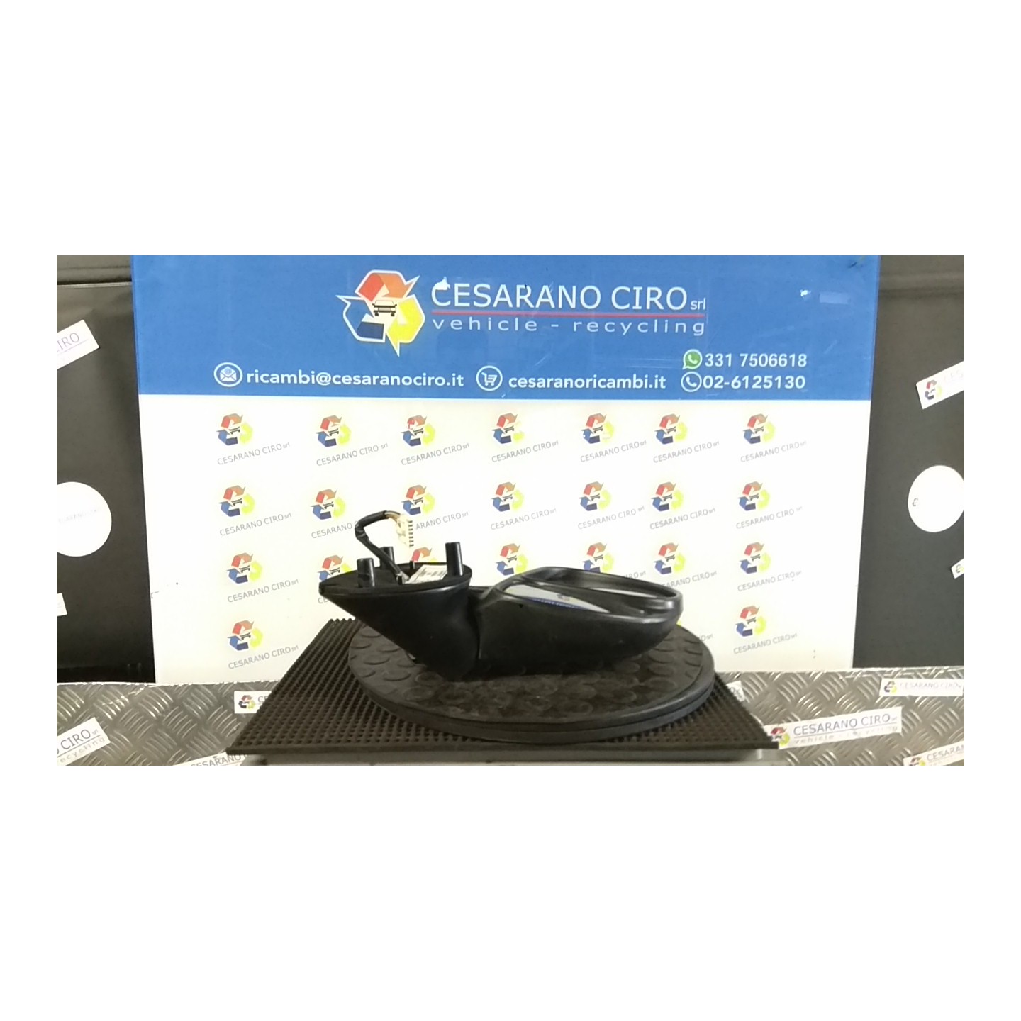 RETROVISORE EST. REGOLAZ. ELETTR. TERMICO DX. 055 FIAT MULTIPLA (1F) (05/04-04/12) 182B6000 735252078