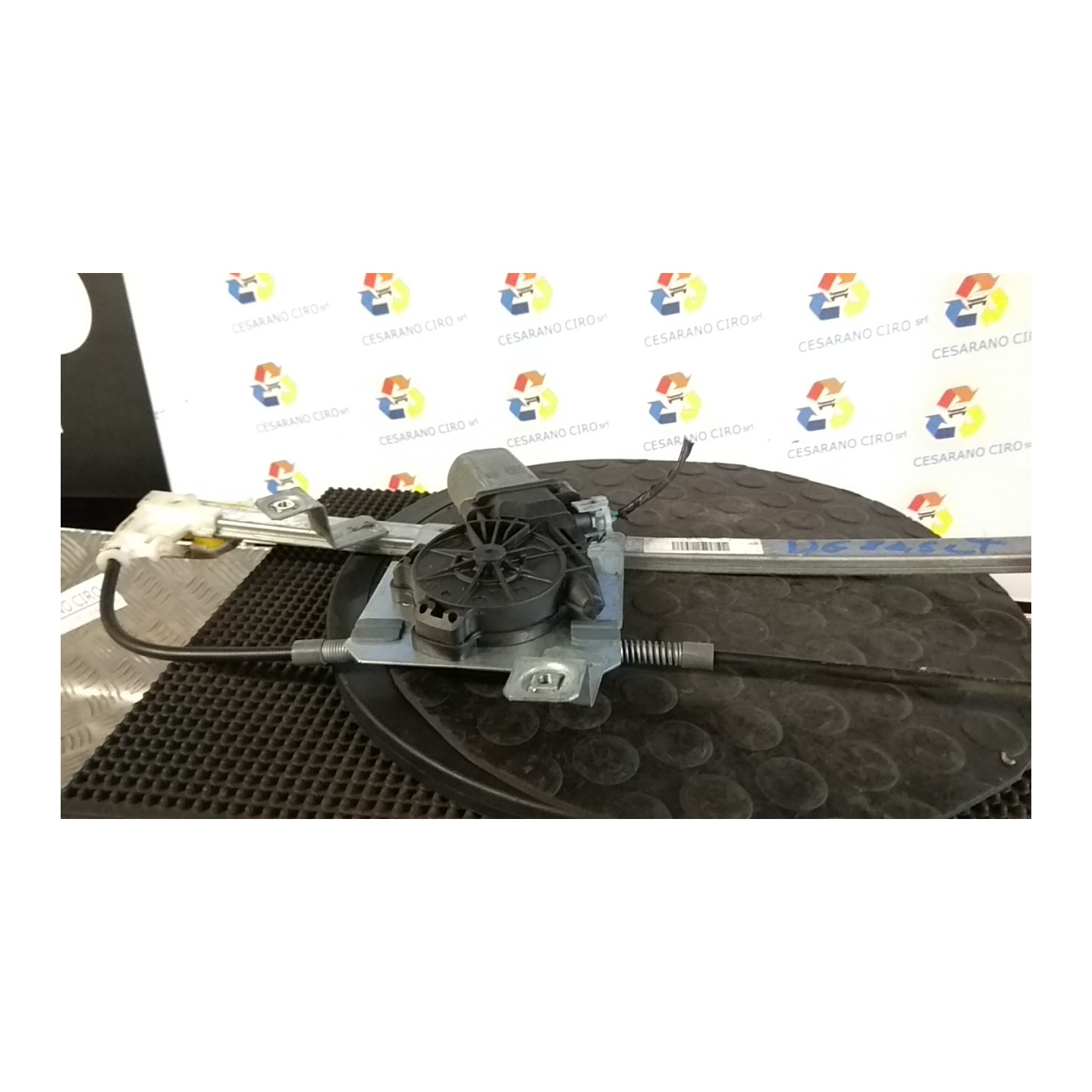 ALZACRISTALLO ELETTR. PORTA POST. C/MOTORINO DX. 068 RENAULT MODUS 1A SERIE (09/04-01/08) D4FD7 8200801329