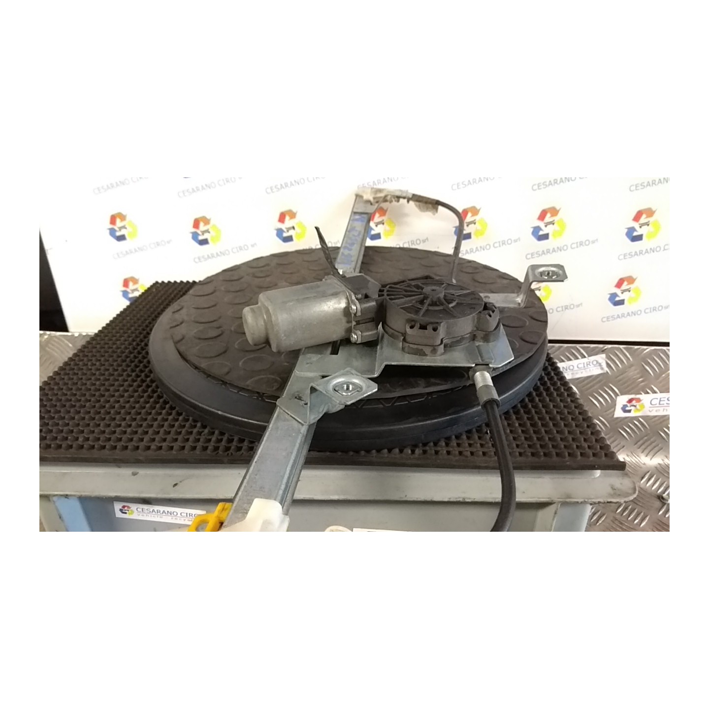 ALZACRISTALLO ELETTR. PORTA POST. C/MOTORINO DX. 068 RENAULT MODUS 1A SERIE (09/04-01/08) D4FD7 8200801329