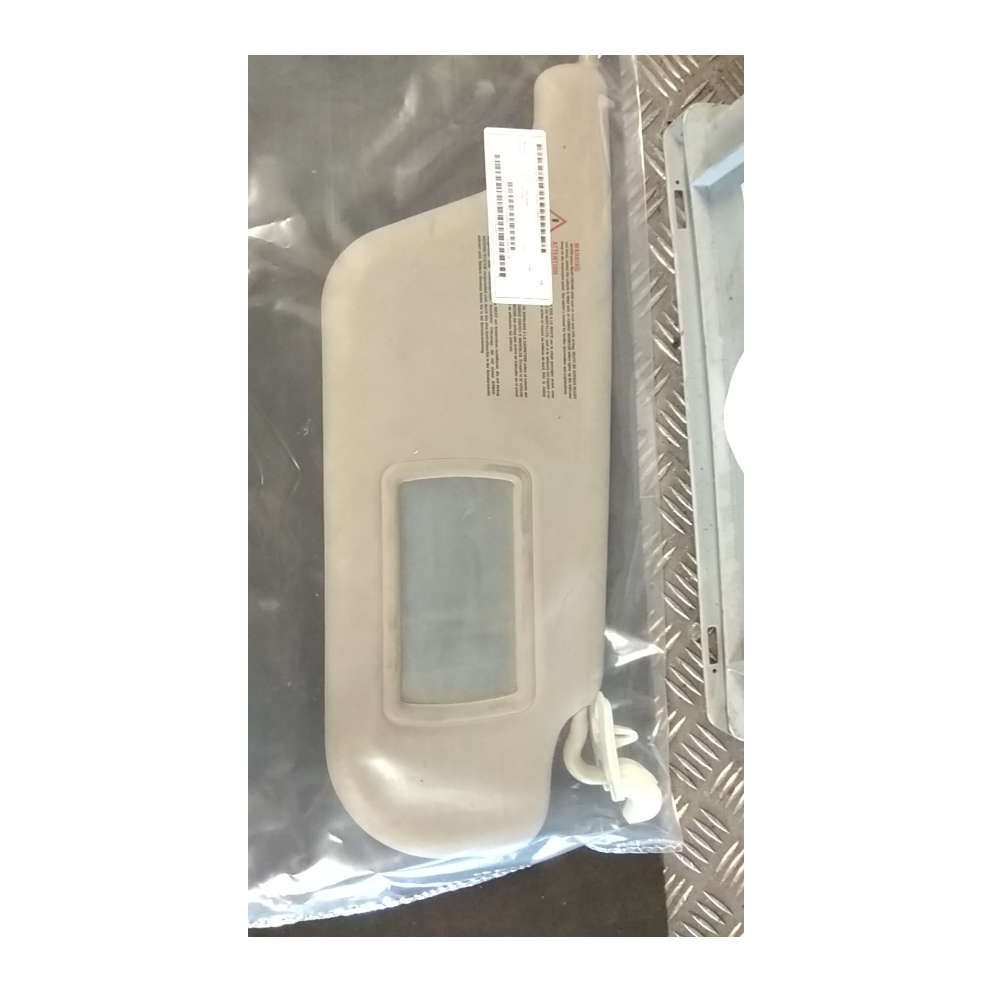 ALETTA PARASOLE PARABREZZA DX. 073 RENAULT CLIO 3A SERIE (07/05-05/09) D4FD7 8200294229