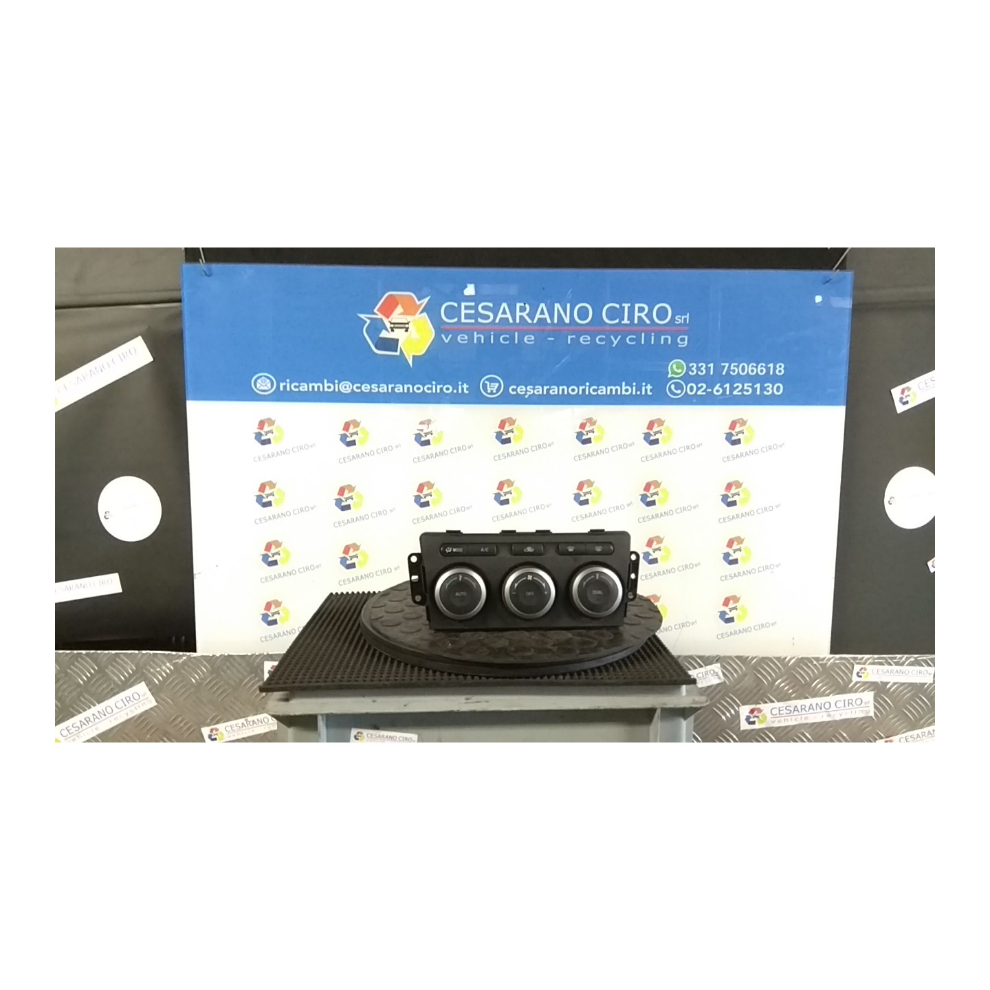 BLOCCO COMANDO CLIMATIZZAZIONE CONDIZ. ARIA AUTOM. 097 MAZDA MAZDA 6 2A SERIE (02/08-) L8 GAM761190B