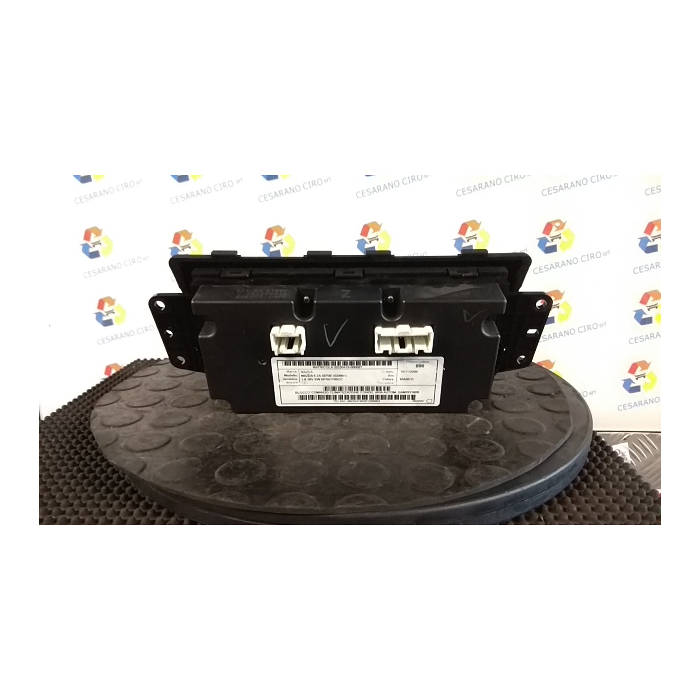 BLOCCO COMANDO CLIMATIZZAZIONE CONDIZ. ARIA AUTOM. 097 MAZDA MAZDA 6 2A SERIE (02/08-) L8 GAM761190B