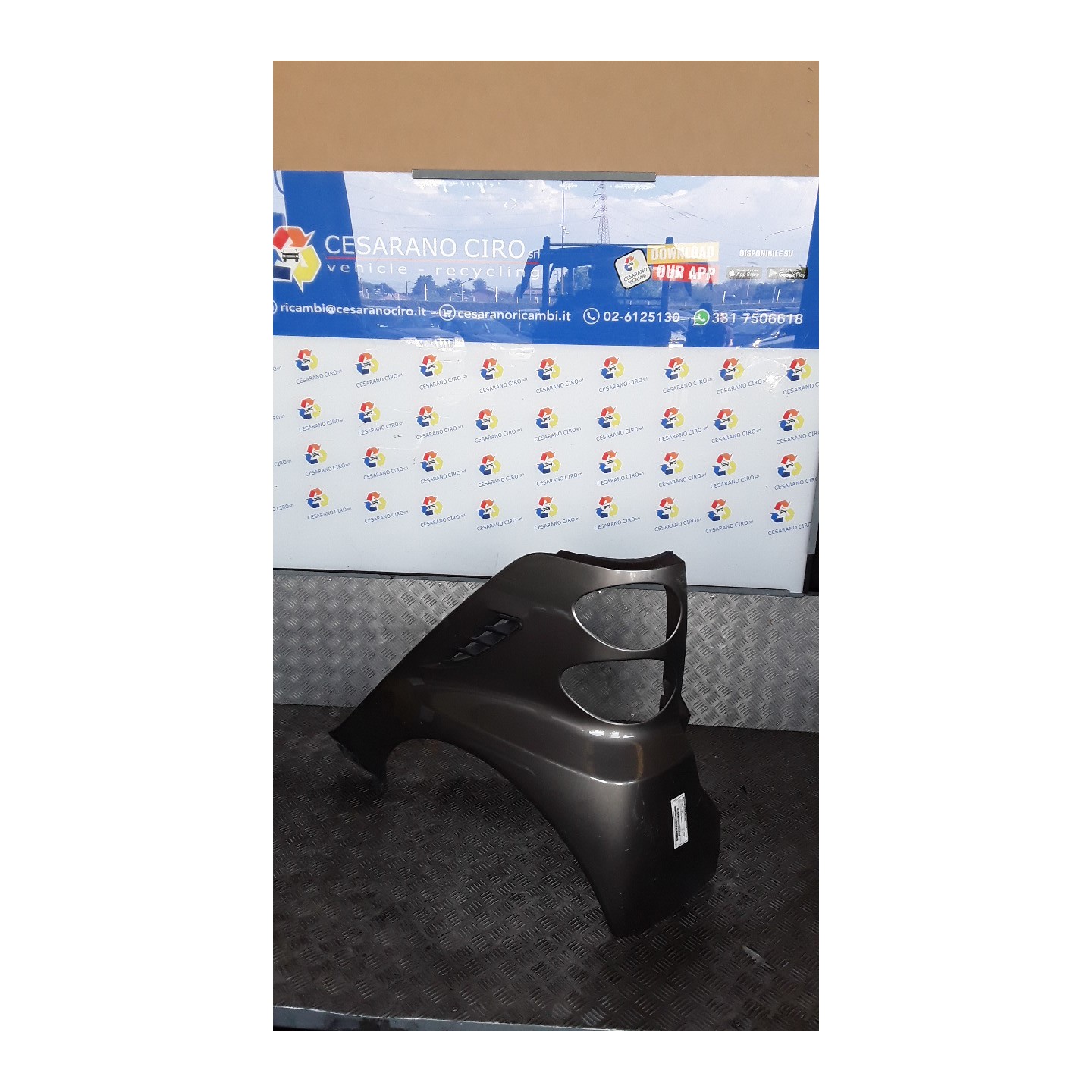 PARAFANGO POST. PARTE INF. SX. 099 SMART FORTWO (A/C451) (01/07-12/11) 660950 A4518820101CA3L