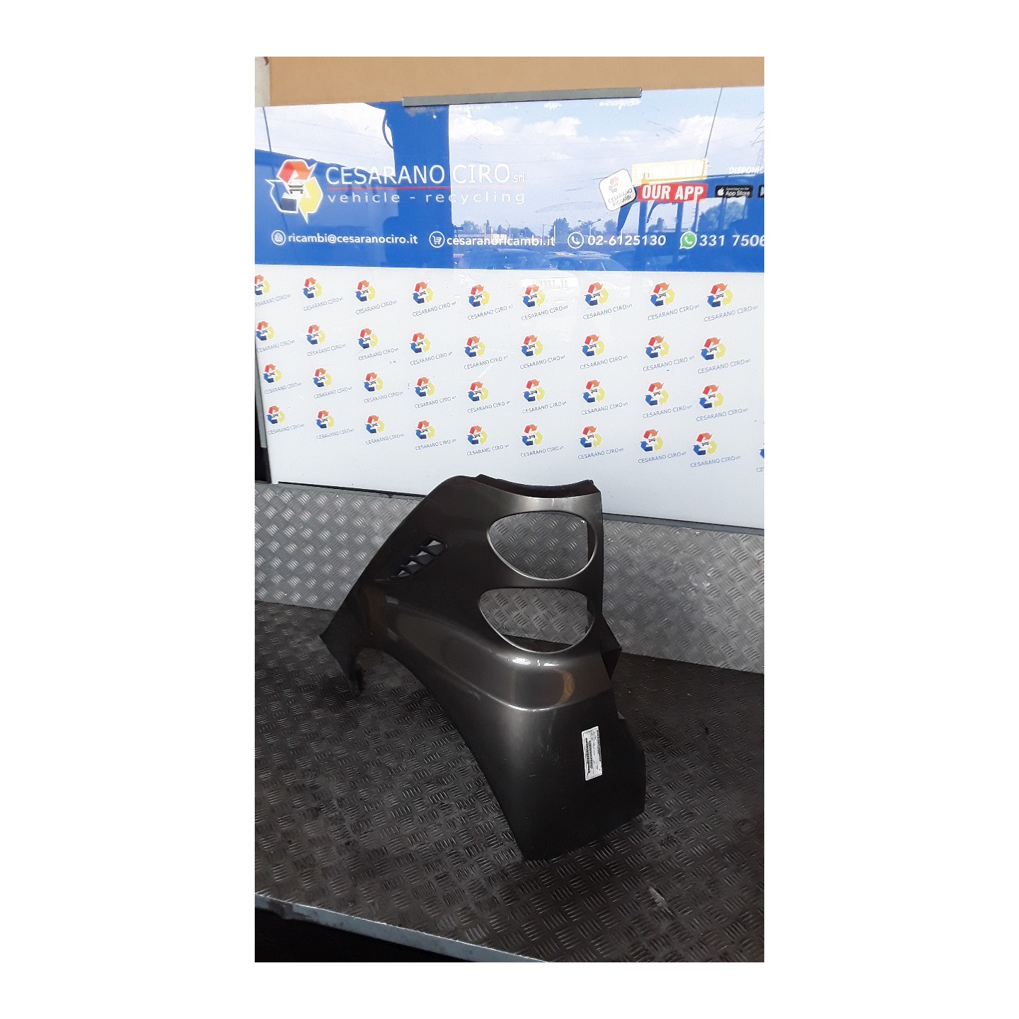PARAFANGO POST. PARTE INF. SX. 099 SMART FORTWO (A/C451) (01/07-12/11) 660950 A4518820101CA3L