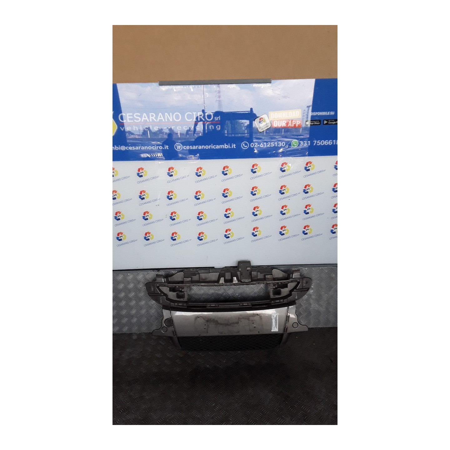 PARAURTI ANT. CENTR. 103 SMART FORTWO (A/C451) (01/07-12/11) 660950 A4516270102CA7L