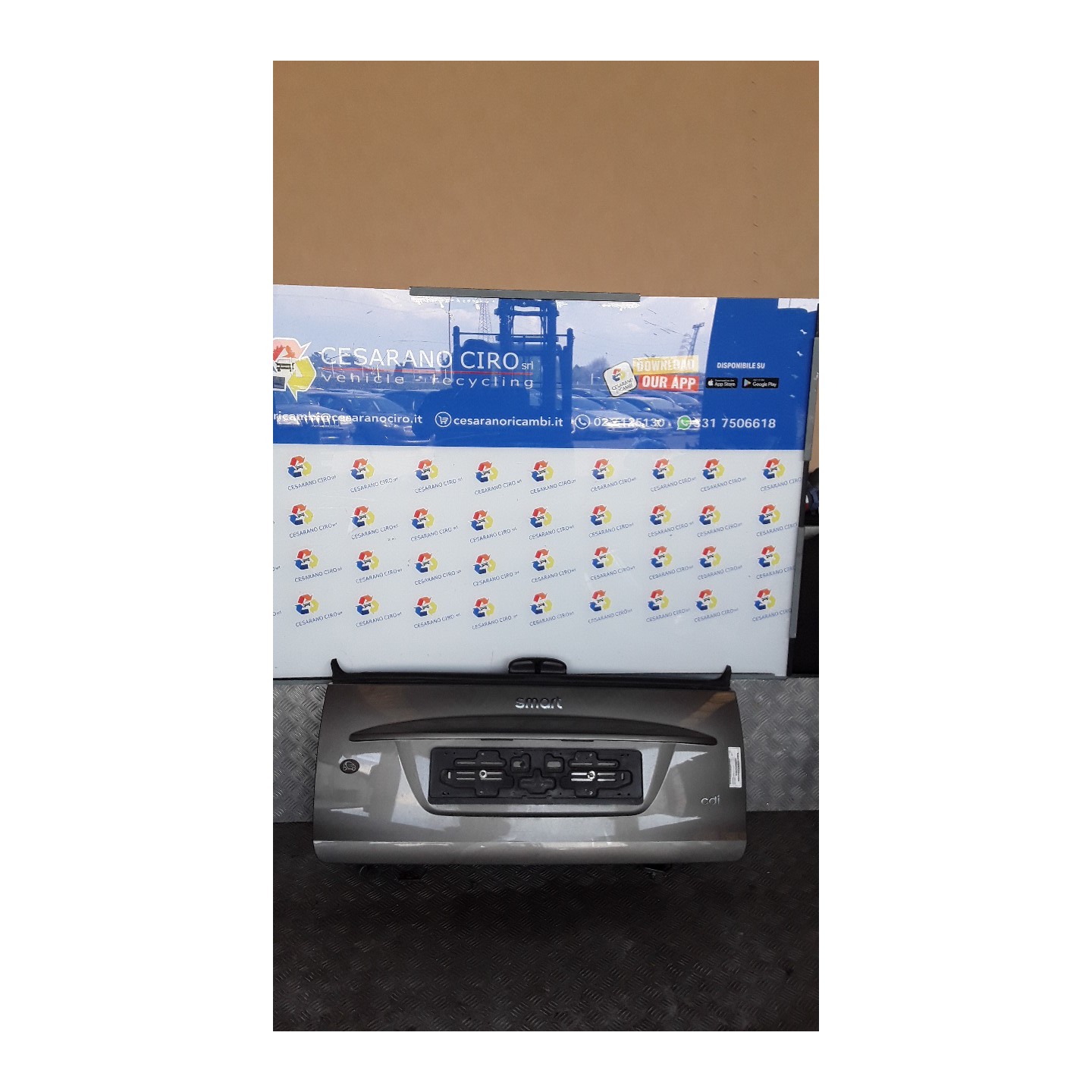 PORTELLO POST. 108 SMART FORTWO (A/C451) (01/07-12/11) 660950 A4517420210
