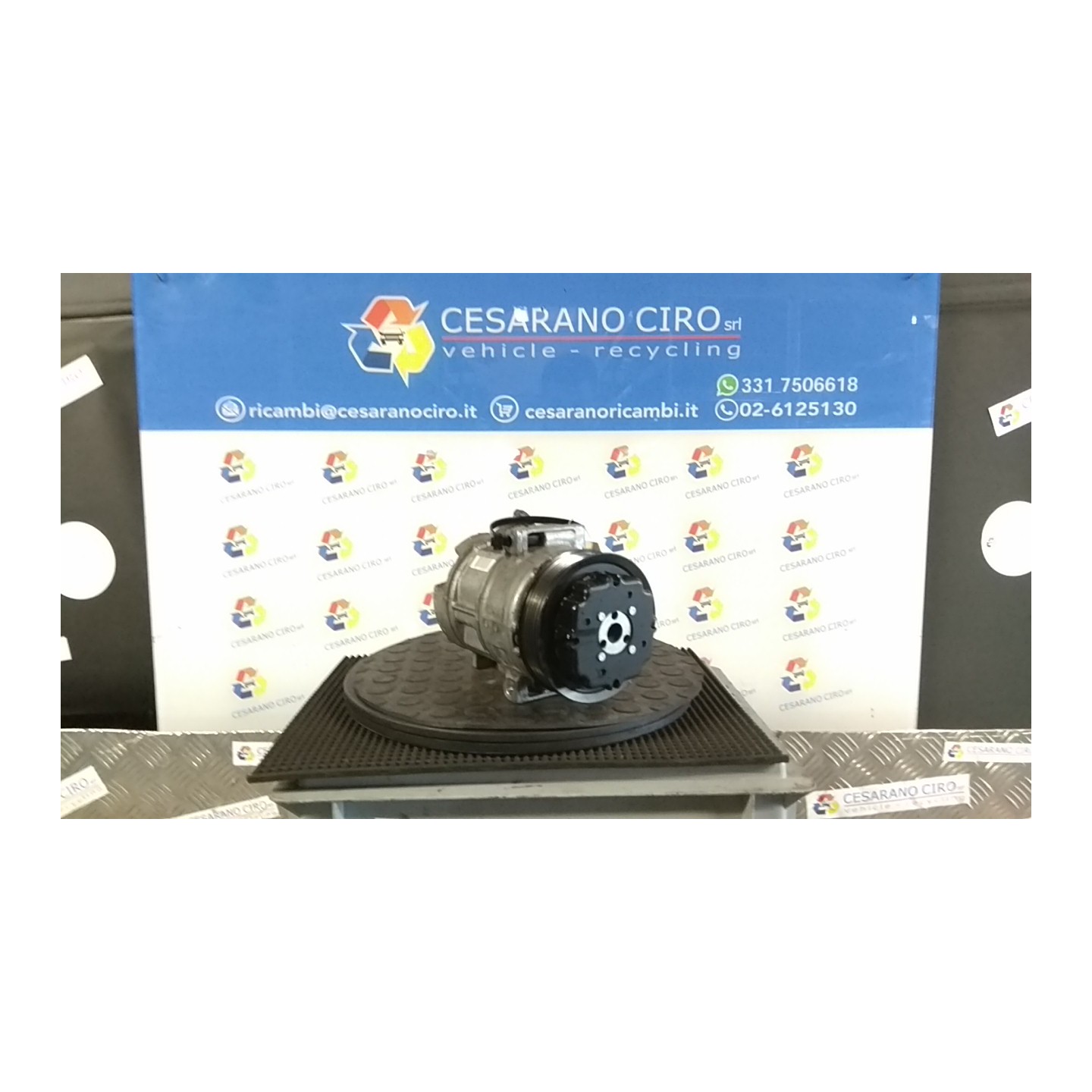 COMPRESSORE A/C 012 OPEL CORSA (S07) (07/06-02/11) A13DTR 93190815