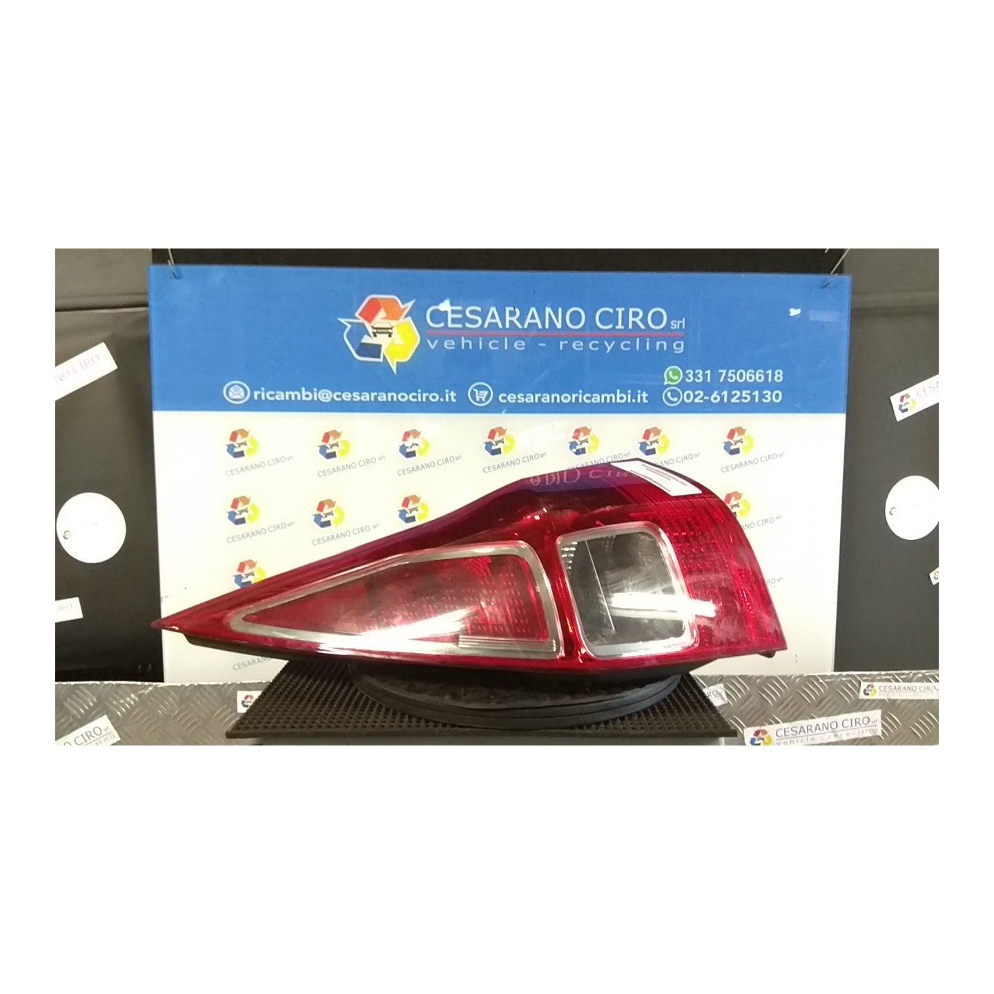 FANALE POST. EPACKP-EBAS0 DX. 005 RENAULT MEGANE 2A SERIE (02/06-08/09) K9KP7 8200417351