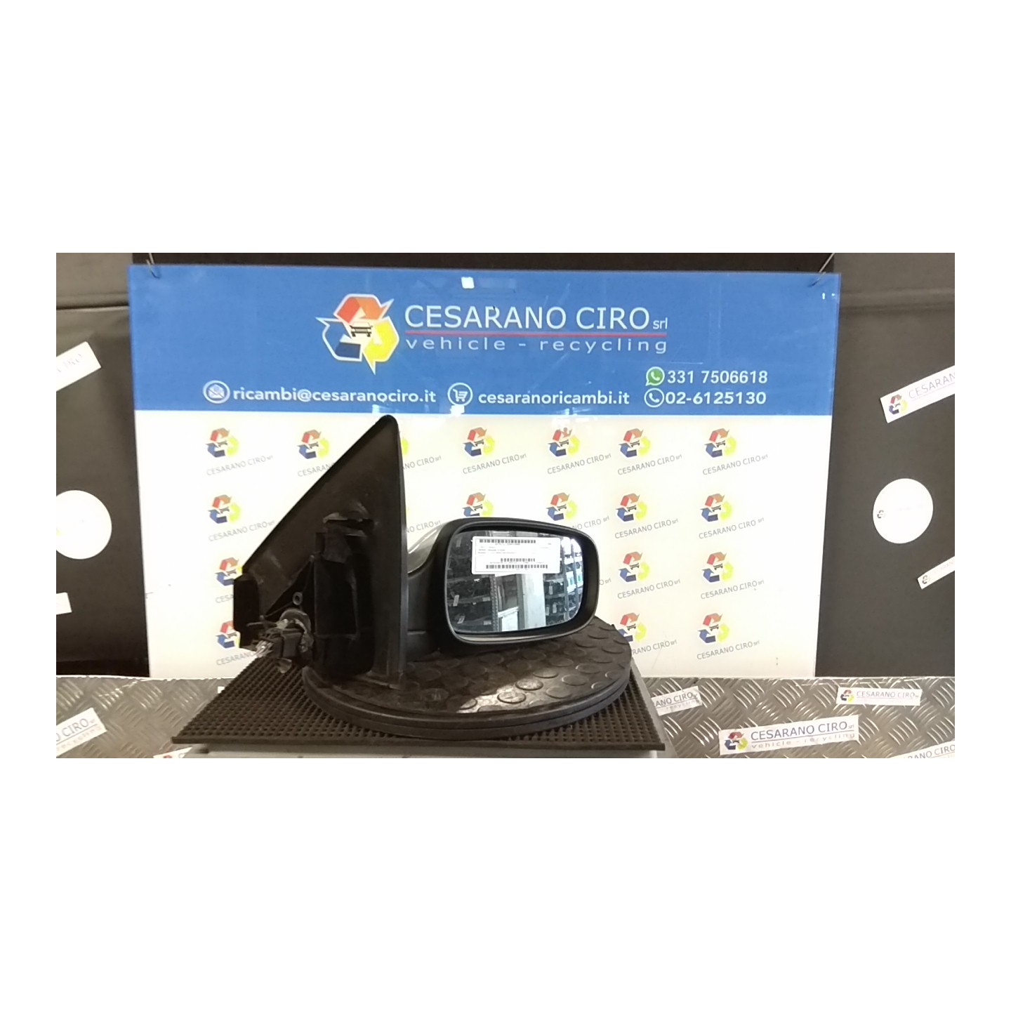 RETROVISORE EST. RIPIEGHEVOLE TERMICO DX. 007 RENAULT MEGANE 2A SERIE (02/06-08/09) K9KP7 7701068378