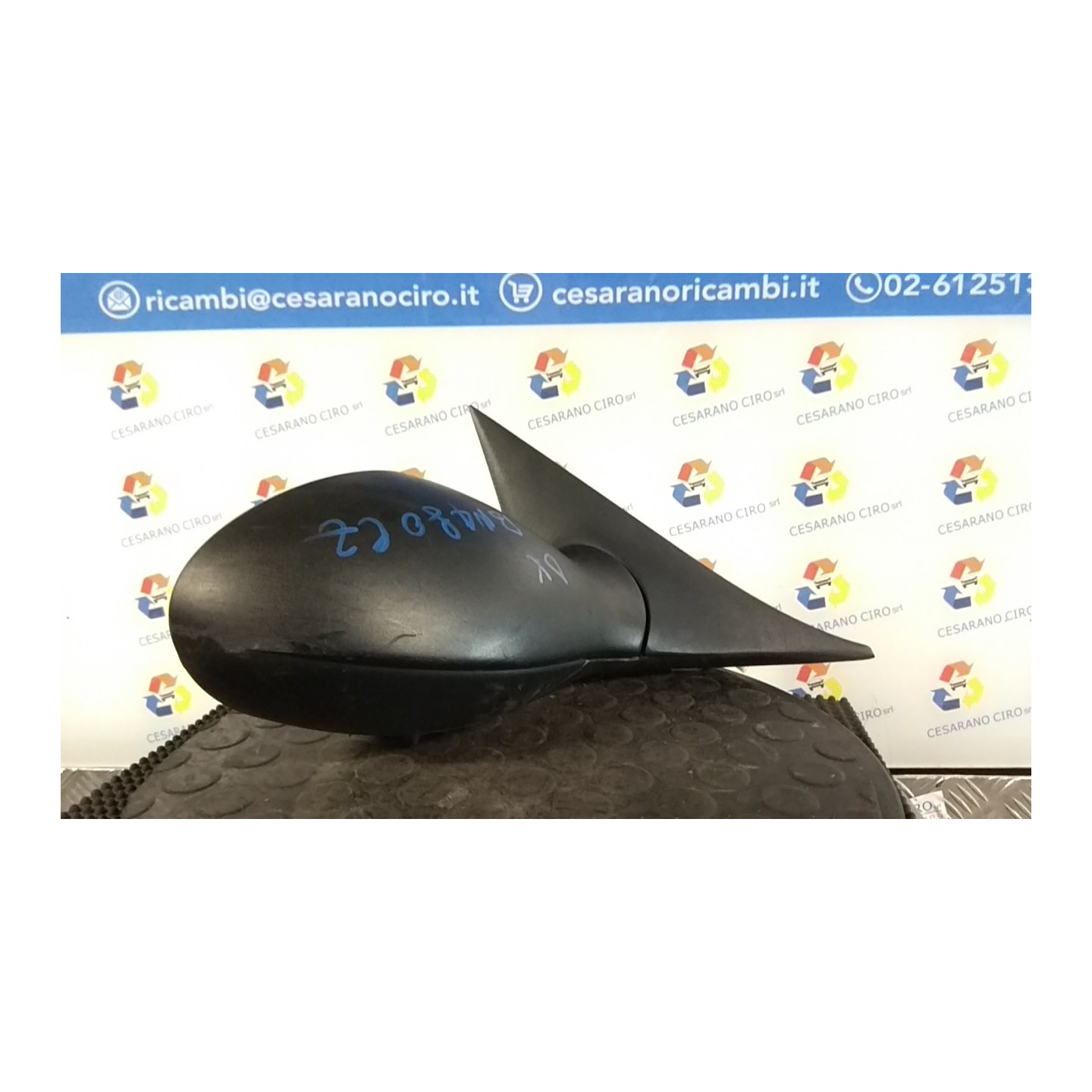 RETROVISORE EST. REGOLAZ. ELETTR. SELLERIA PELLE DX. 132 ALFA ROMEO 156 1A SERIE (04/00-02/02) AR32201 156017129