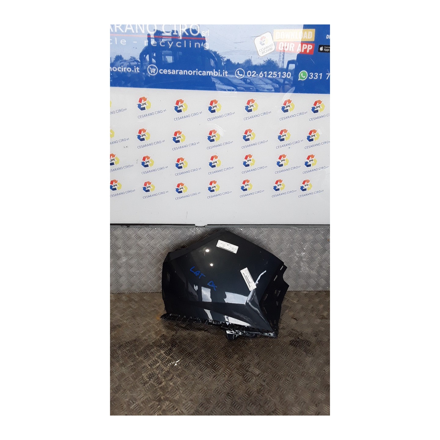 PARAURTI POST. P/SUP. DX. 128 HYUNDAI TUCSON PLUG-IN (04/21-) G4FT 86657N7000
