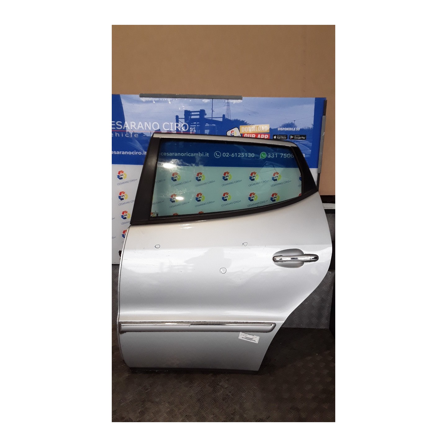 PORTA POST. SX. 134 MERCEDES-BENZ CLASSE A LUNGA (V168) (03/01-0 166960 A1687301905