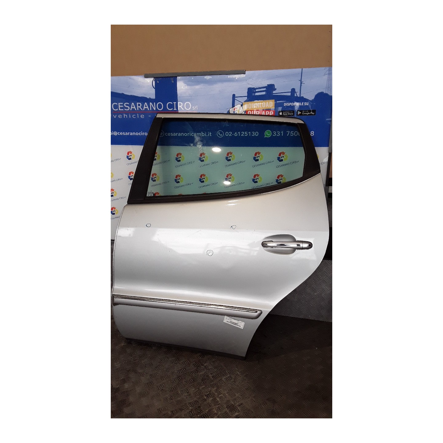 PORTA POST. SX. 134 MERCEDES-BENZ CLASSE A LUNGA (V168) (03/01-0 166960 A1687301905