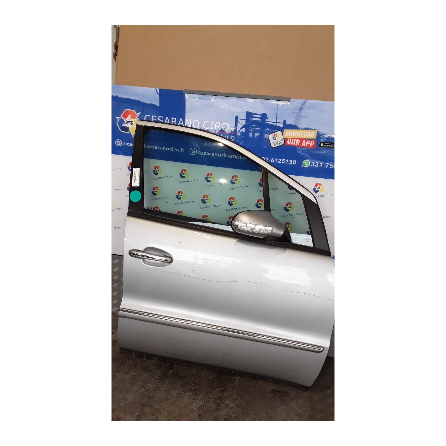 PORTA ANT. DX. 135 MERCEDES-BENZ CLASSE A LUNGA (V168) (03/01-0 166960 A1687202005