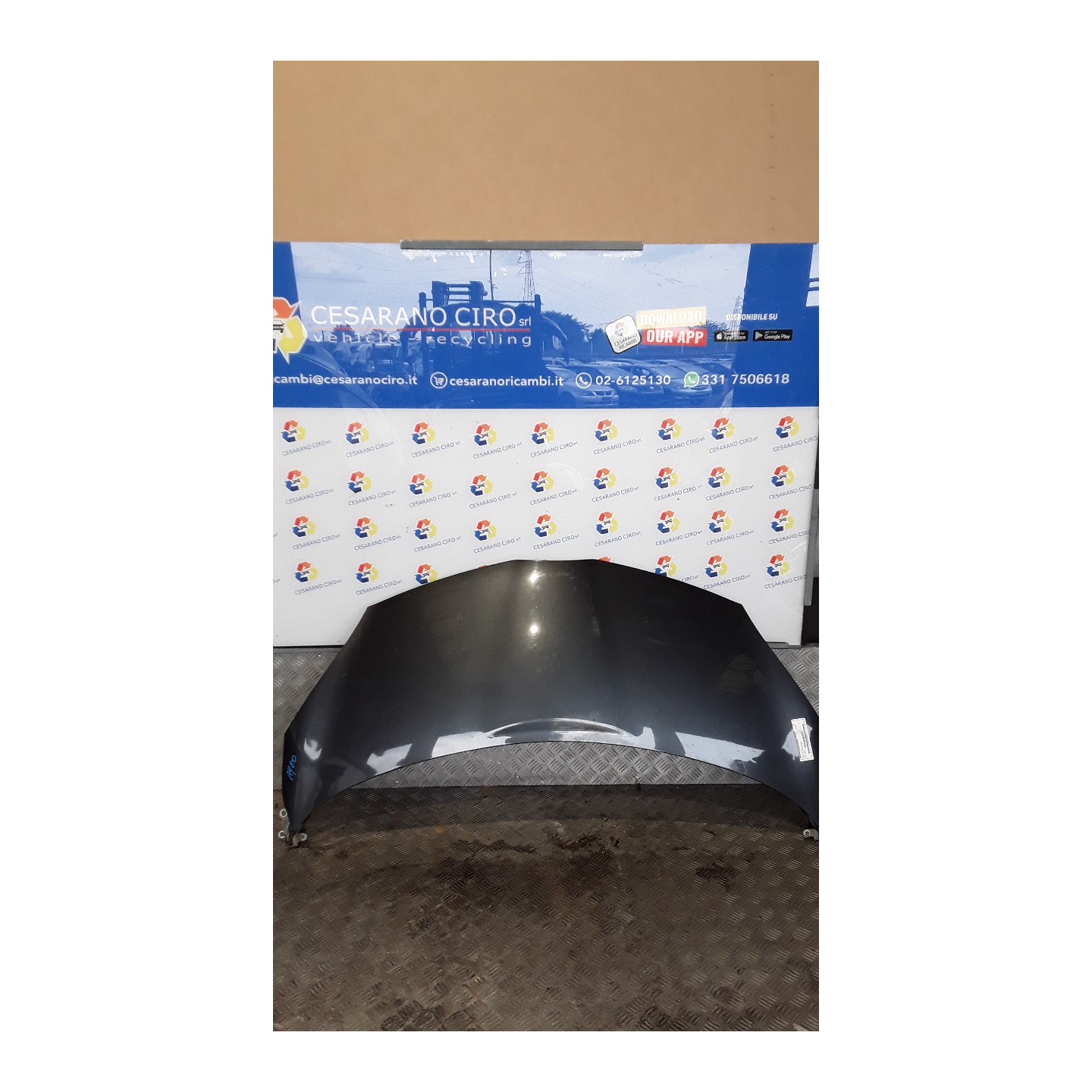 COFANO ANT. 139 TOYOTA AYGO 1A SERIE (04/05-10/14) 1KRFE 533010H010
