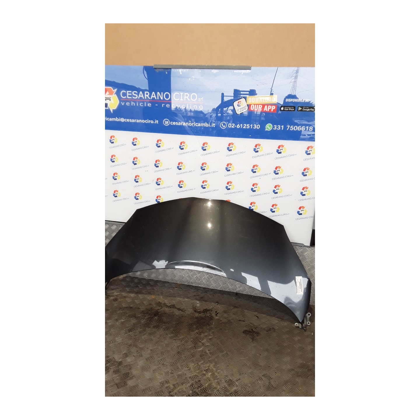 COFANO ANT. 139 TOYOTA AYGO 1A SERIE (04/05-10/14) 1KRFE 533010H010