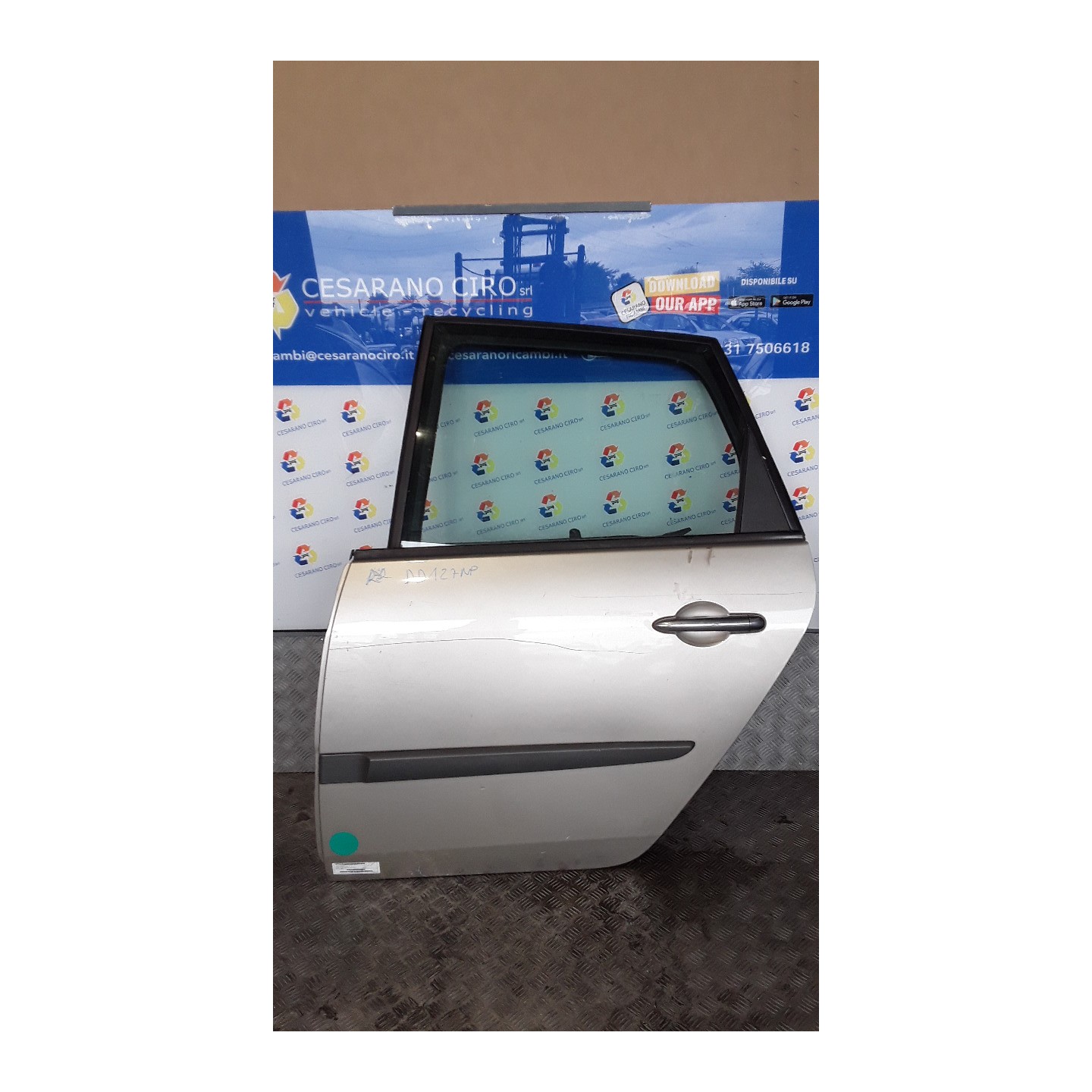 PORTA POST. SX. 115 RENAULT SCENIC 2A SERIE (06/03-08/09) K4M97 7751475408