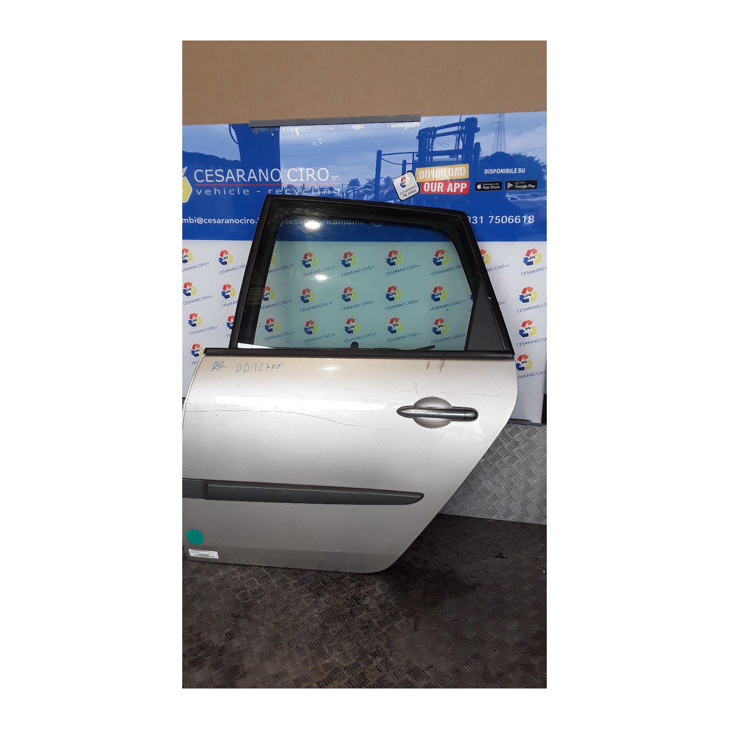 PORTA POST. SX. 115 RENAULT SCENIC 2A SERIE (06/03-08/09) K4M97 7751475408