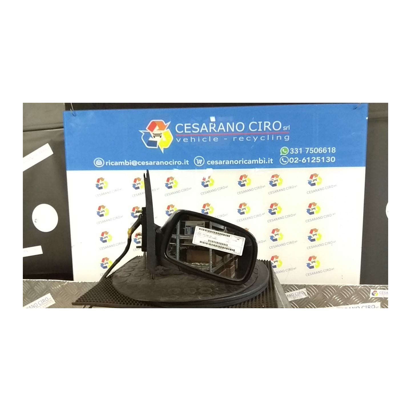 RETROVISORE EST. 12-02ELETTRICO DX. 010 TOYOTA YARIS (03/99-11/05)     (JPP) 1SZFE 8791052121