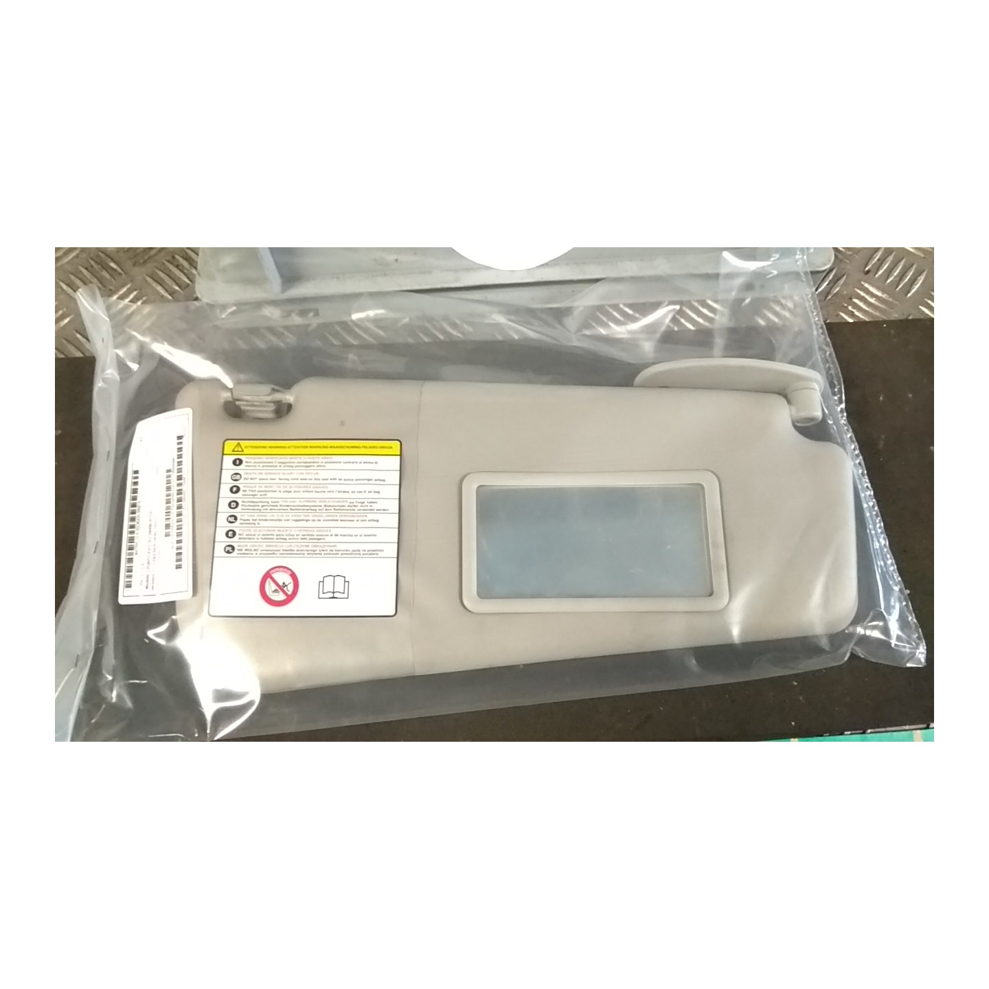 ALETTA PARASOLE PARABREZZA DX. 018 FIAT PUNTO EVO (3J) (08/09-07/13) 169A4000 735509466