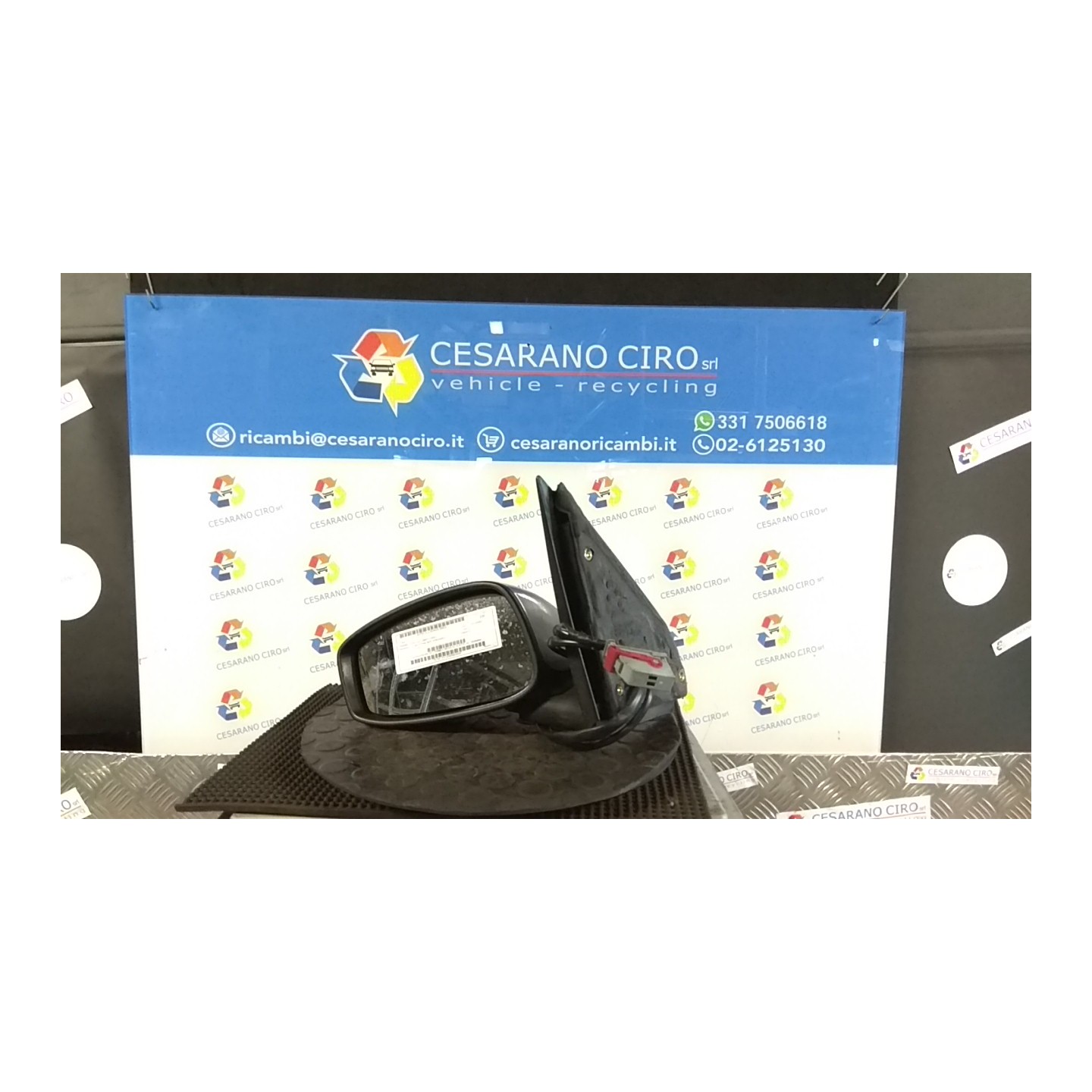 RETROVISORE EST. TERMICO REGOLAZ. ELETTR. SX. 024 FIAT STILO (2C) (09/01-11/03) 188A5000 735306558