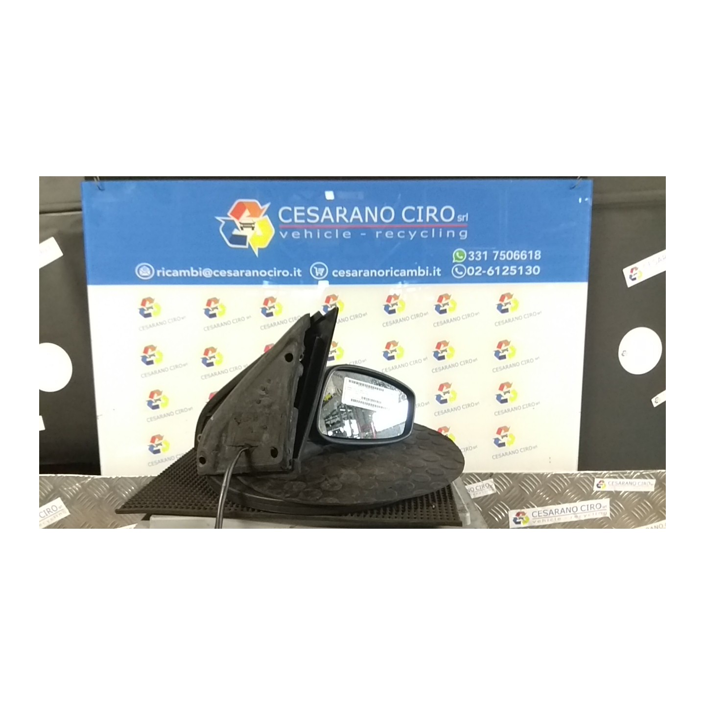 RETROVISORE EST. TERMICO REGOLAZ. ELETTR. DX. 025 FIAT STILO (2C) (09/01-11/03) 188A5000 735306545