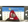 FANALE POST. SX. 043 RENAULT CLIO 2A SERIE (05/01-11/10) D7FG7 8200917488