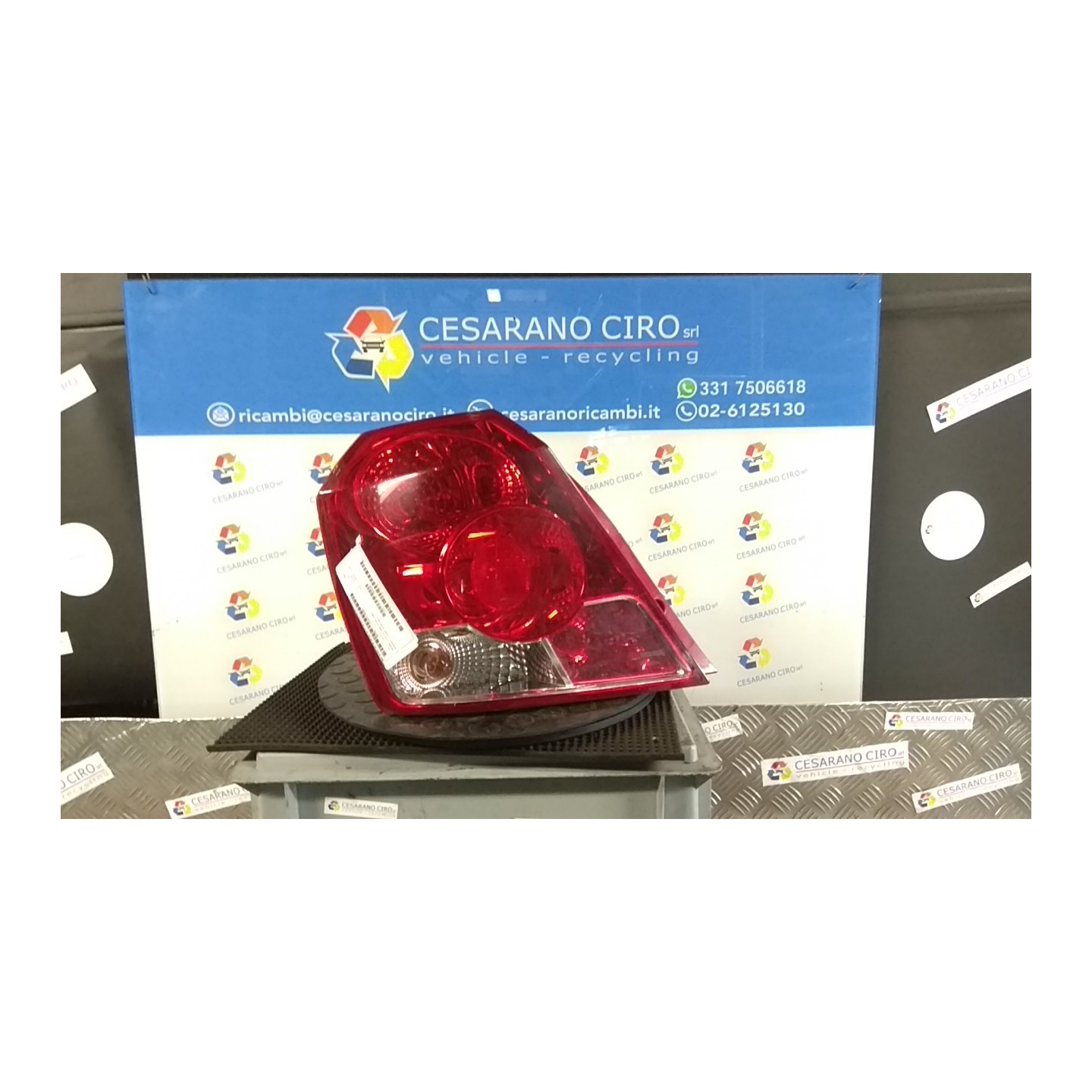 FANALE POST. SX. 056 CHEVROLET (DAEWOO) KALOS (T200) (01/05-10/08) B12S1 96540268