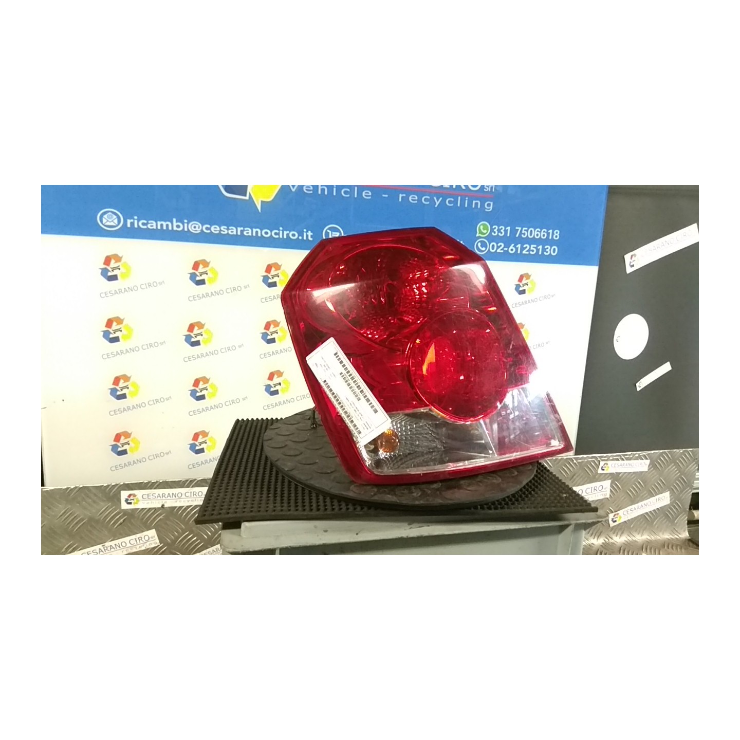 FANALE POST. SX. 056 CHEVROLET (DAEWOO) KALOS (T200) (01/05-10/08) B12S1 96540268