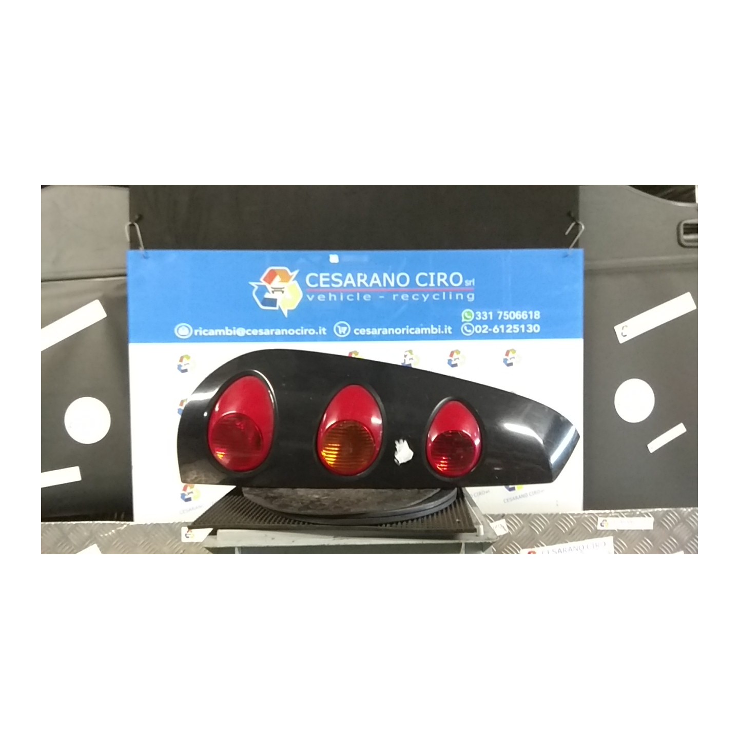 FANALE POST. 04-05 SX. 059 SMART FORFOUR (W454) (01/04-10/07) 134910 A4548200164