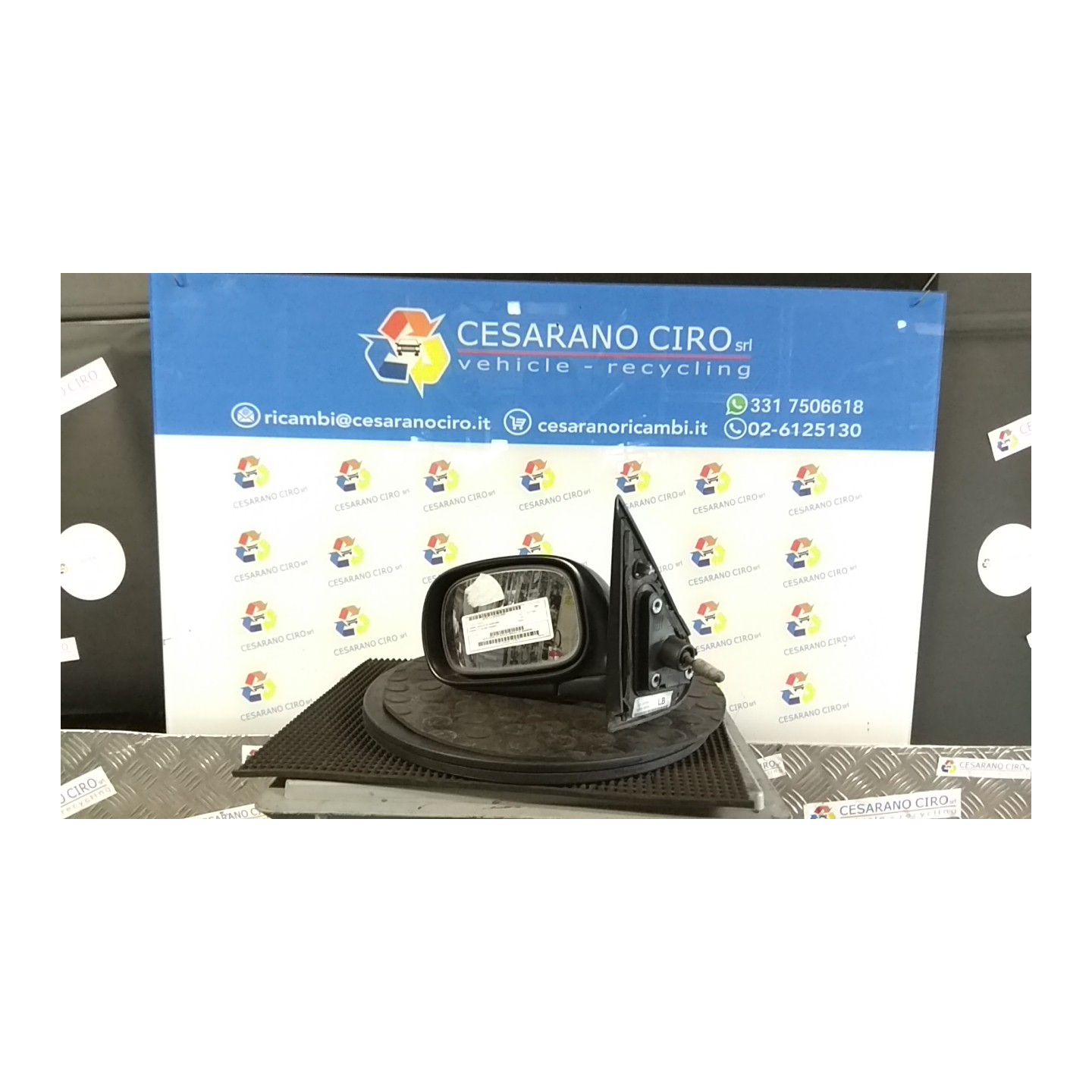 RETROVISORE EST. REGOLAZ. MANUALE SX. 067 NISSAN MICRA (K11E) (02/98-09/00) CG10 963026F600