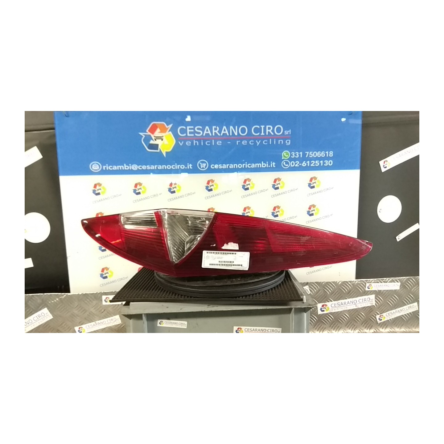 FANALE POST. DX. 073 FIAT PUNTO (2U) (07/03-01/07) 188A4000 51721478