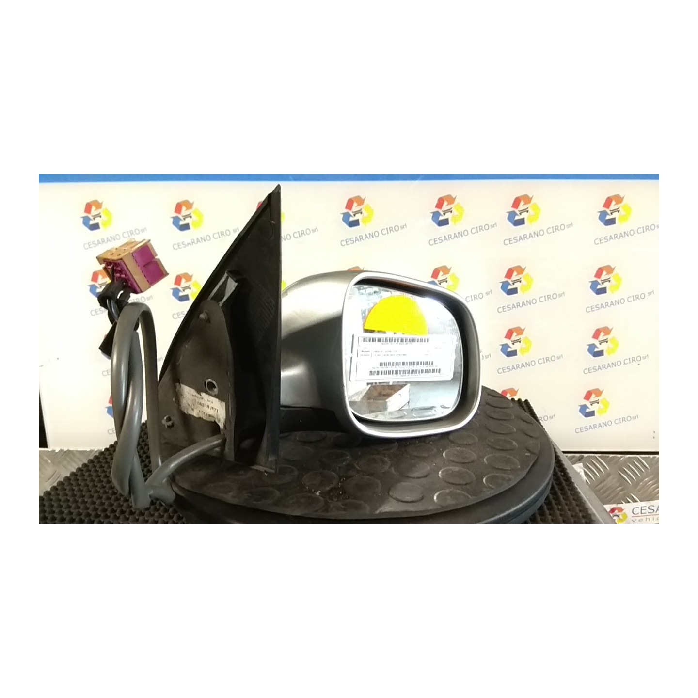 RETROVISORE EST. REGOLAZ. ELETTR. TE DX. 108 SKODA FABIA (6Y) (01/00-11/07) AUB 6Y1857502BCB41