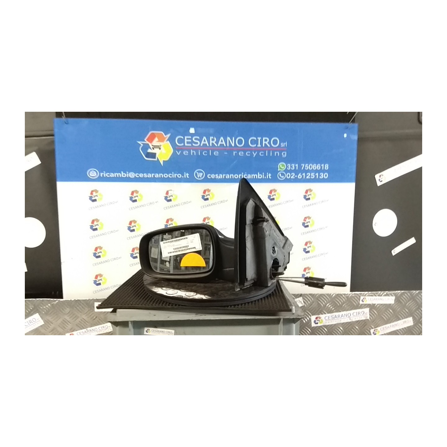RETROVISORE EST. SX. 112 RENAULT MEGANE 2A SERIE (02/06-08/09) K9K77 7701054685