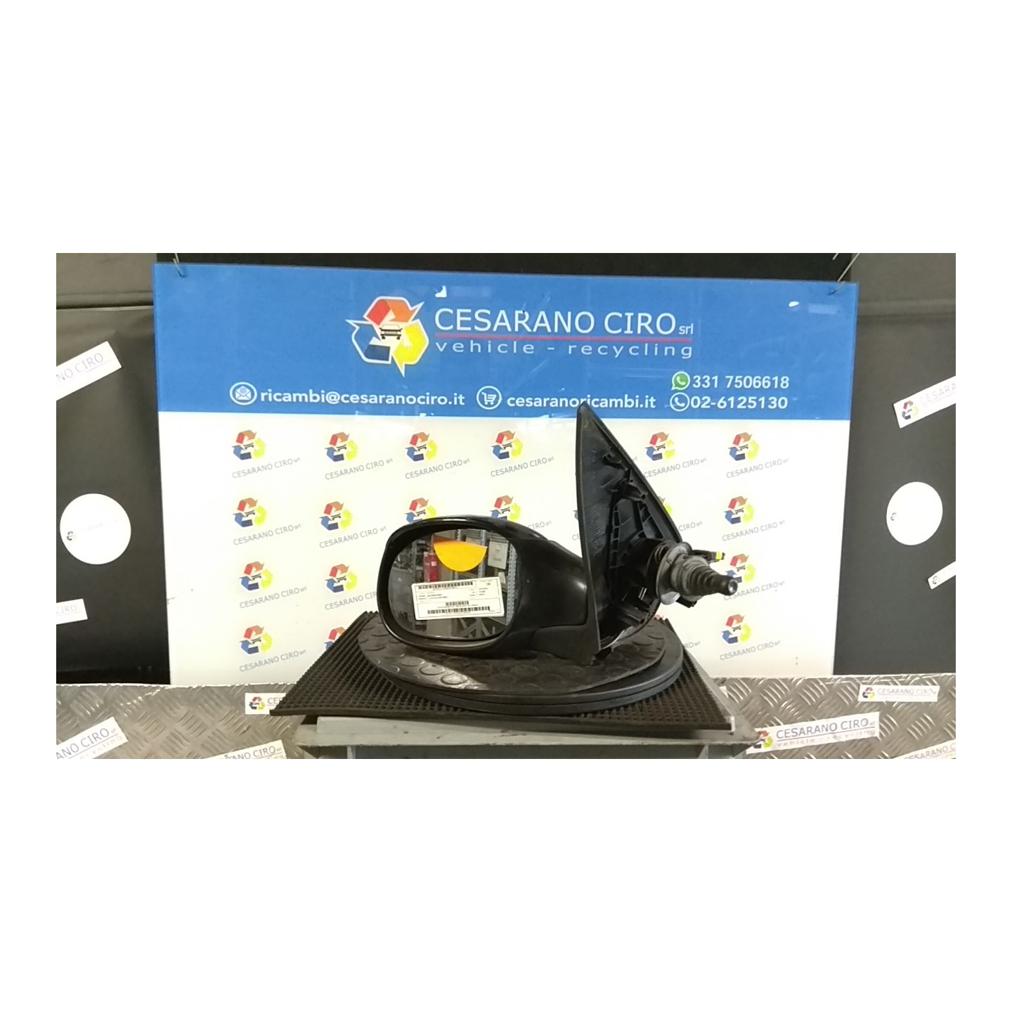 RETROVISORE EST. RISCALDATO SX. 114 PEUGEOT 206 (09/98-06/09) 8HZ 8154JA