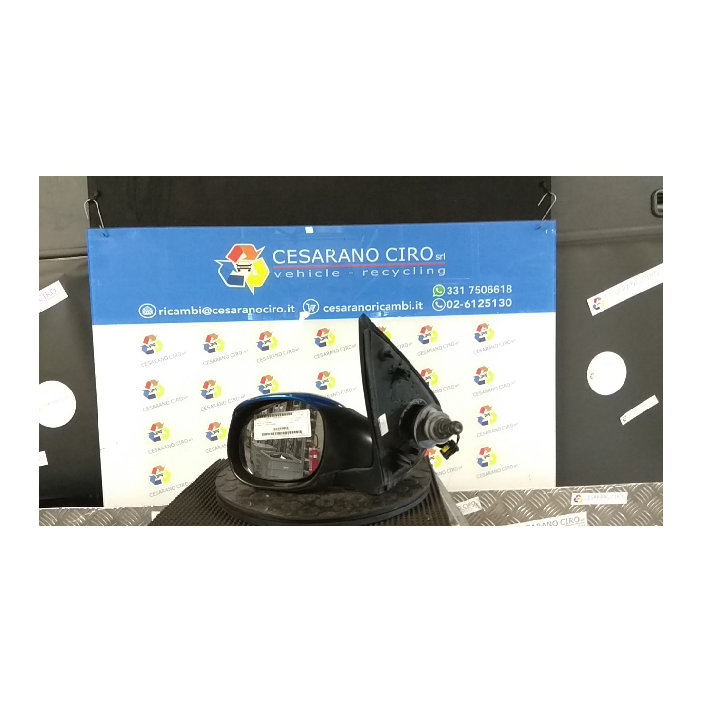 RETROVISORE EST. SX. 164 PEUGEOT 206 (09/98-06/09) 8HZ 8149ZC