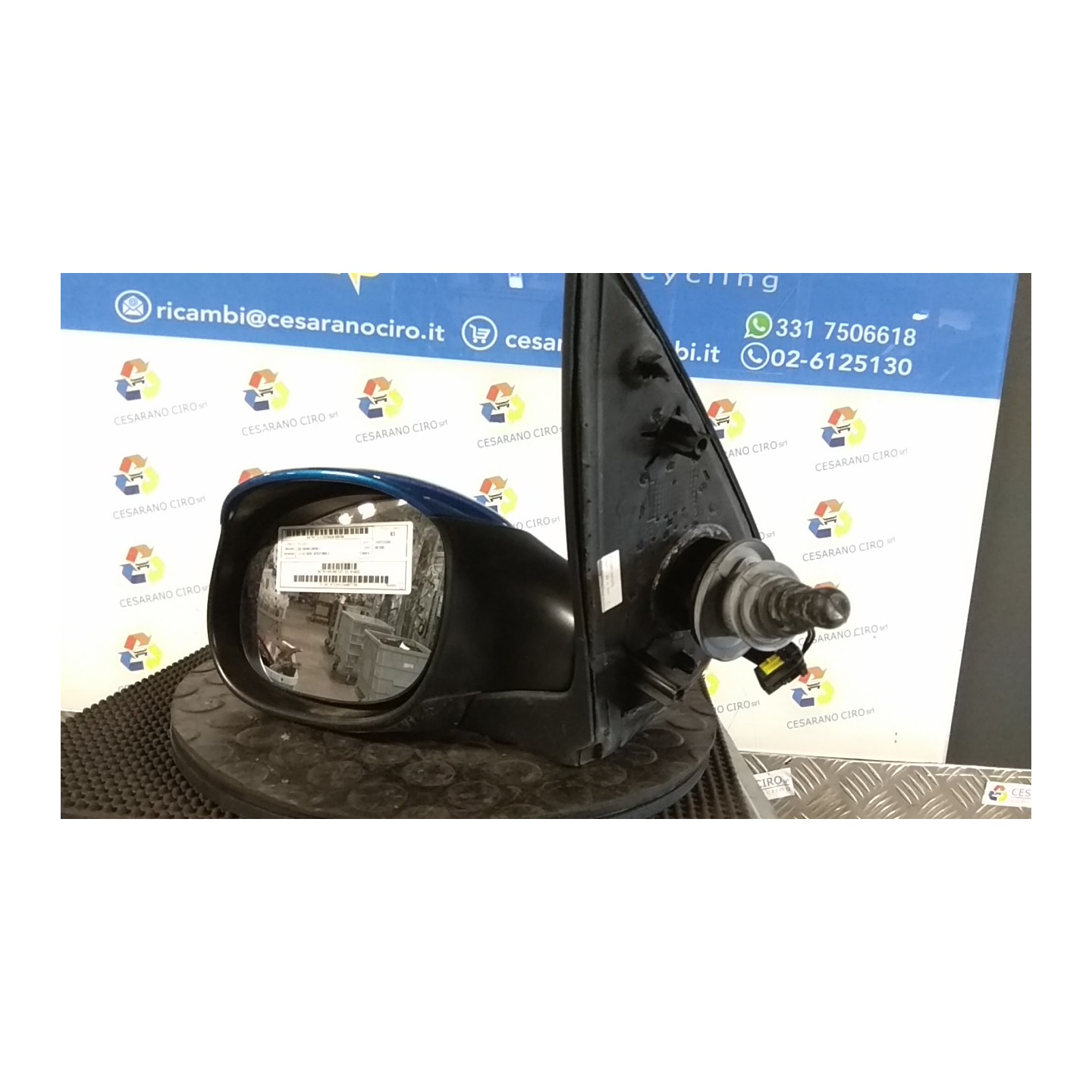 RETROVISORE EST. SX. 164 PEUGEOT 206 (09/98-06/09) 8HZ 8149ZC