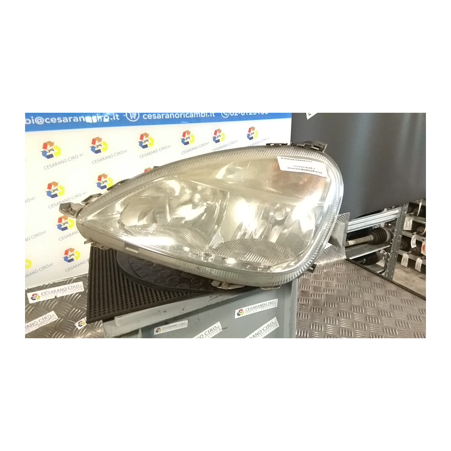 PROIETTORE SX. 176 MERCEDES-BENZ CLASSE A (W168) (03/01-06/04) 166940 A1688201761
