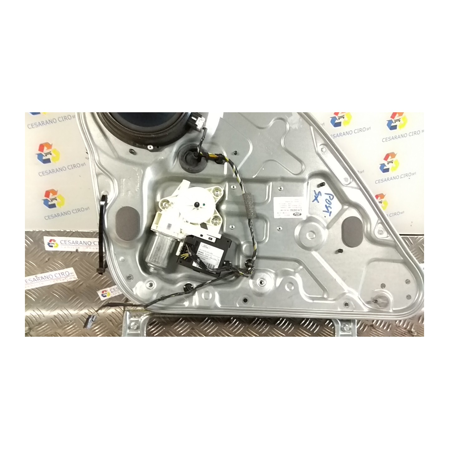 ALZACRISTALLO ELETTR. PORTA POST. SX. 186 FORD FOCUS C-MAX (CAP) (10/03-12/08 G8DB 1480081