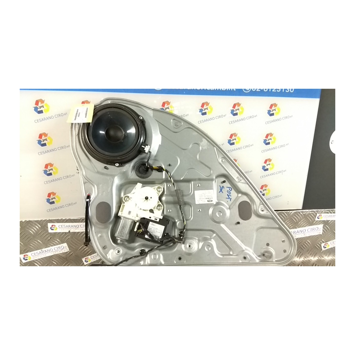 ALZACRISTALLO ELETTR. PORTA POST. SX. 186 FORD FOCUS C-MAX (CAP) (10/03-12/08 G8DB 1480081